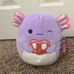 Monica the Squishmallow!💜🤍
